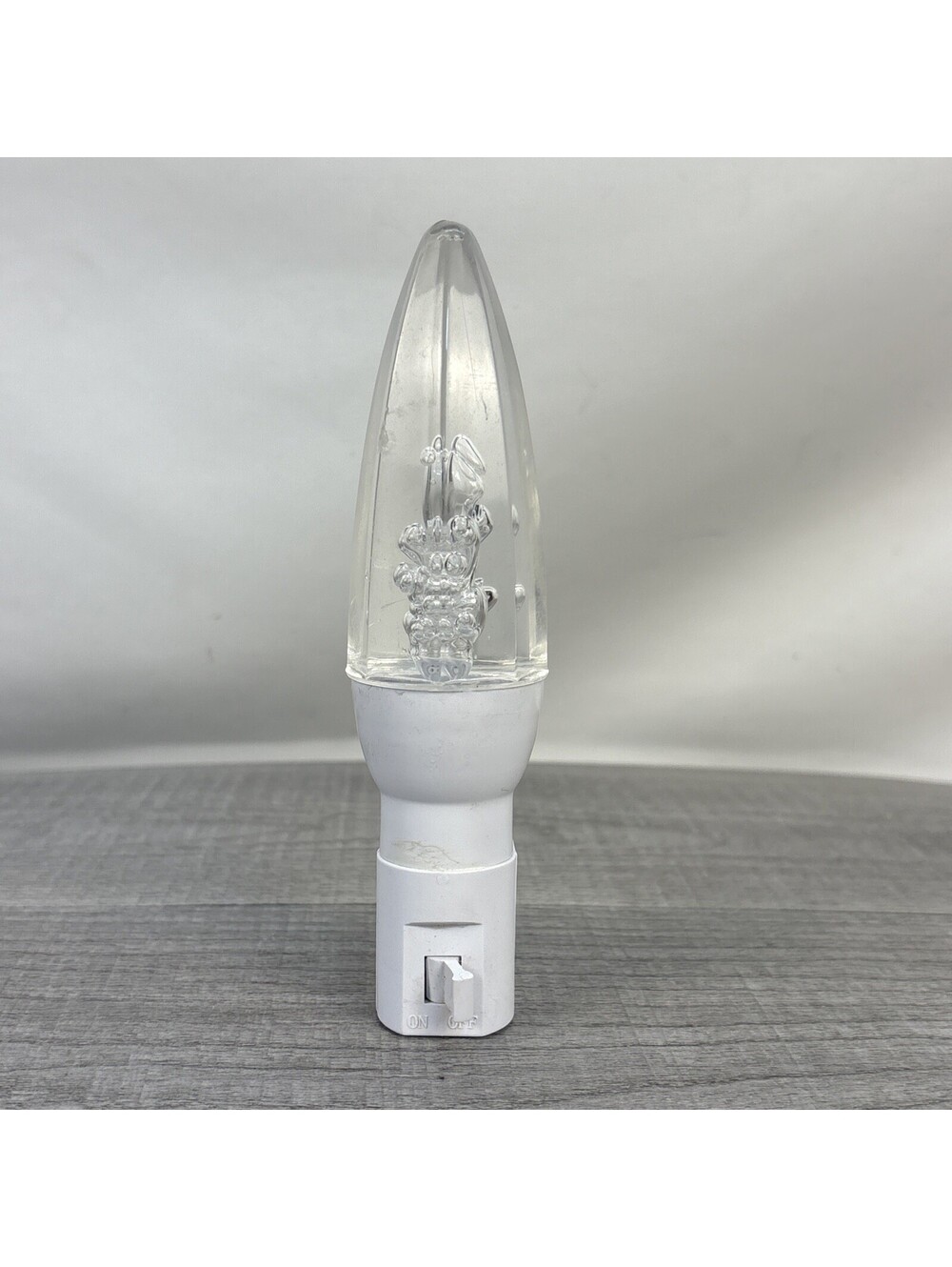 Color Changing LED Bubble Candle Plug-In Night Light Model FH-2L(2)